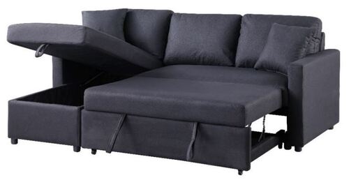 Tommy 2 Seater Sofa Bed With Gas Lift Chaise