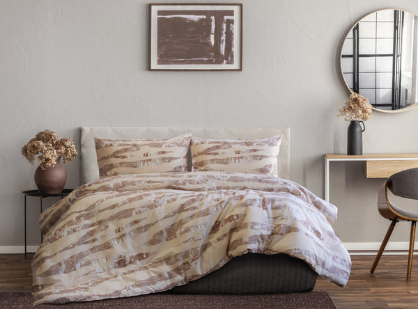 “NALAH” COMFORTER SET IN CLAY