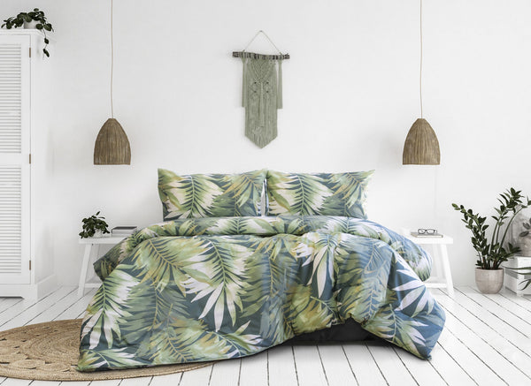 “NAVA” COMFORTER SET IN KHAKI