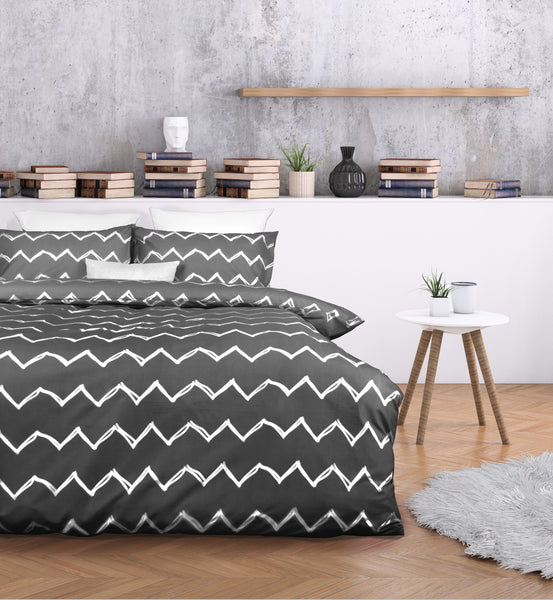Zachary Microfibre Quilt Cover Set