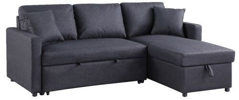 Tommy 2 Seater Sofa Bed With Gas Lift Chaise